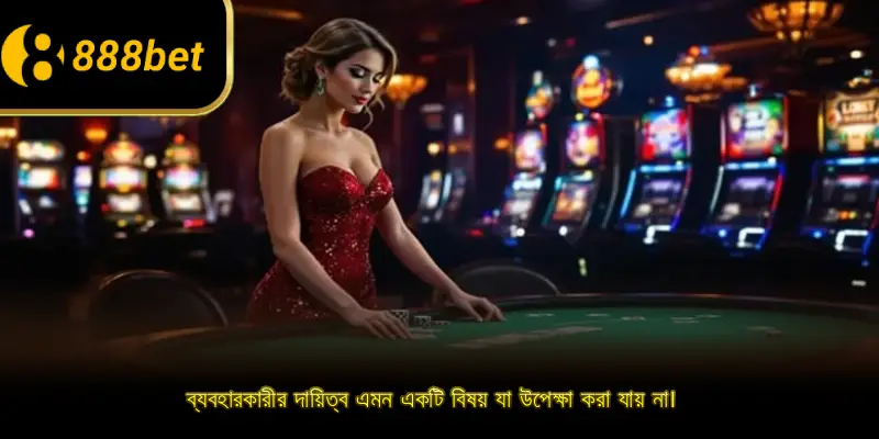 ব্যবহারকারীর দায়িত্ব এমন একটি বিষয় যা উপেক্ষা করা যায় না।