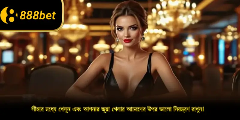 সীমার মধ্যে খেলুন এবং আপনার জুয়া খেলার আচরণের উপর ভালো নিয়ন্ত্রণ রাখুন।