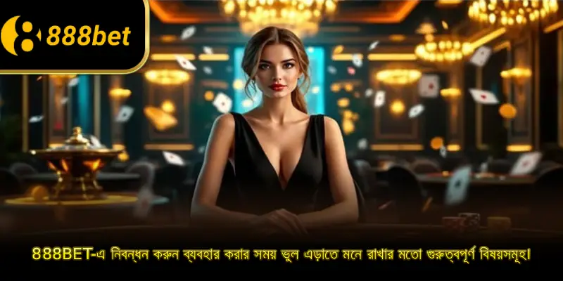 888BET-এ নিবন্ধন করুন ব্যবহার করার সময় ভুল এড়াতে মনে রাখার মতো গুরুত্বপূর্ণ বিষয়সমূহ।