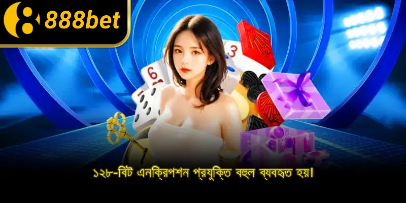 ১২৮-বিট এনক্রিপশন প্রযুক্তি বহুল ব্যবহৃত হয়।