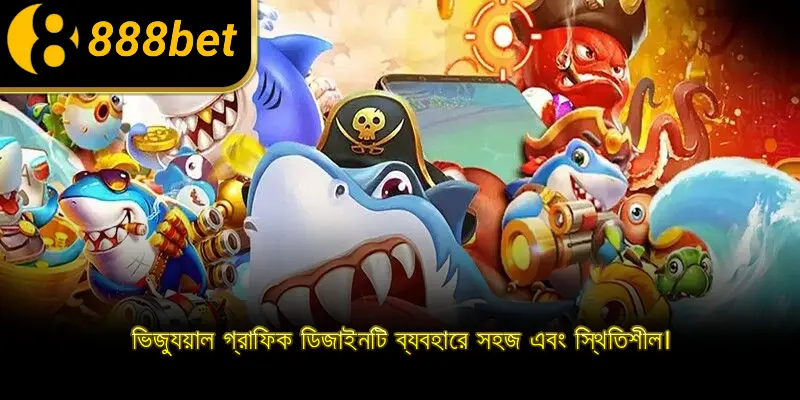 ভিজ্যুয়াল গ্রাফিক ডিজাইনটি ব্যবহারে সহজ এবং স্থিতিশীল।